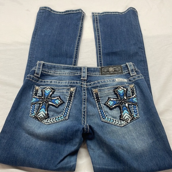 Miss Me Signature Boot Jeans Size 27 - Picture 6 of 13